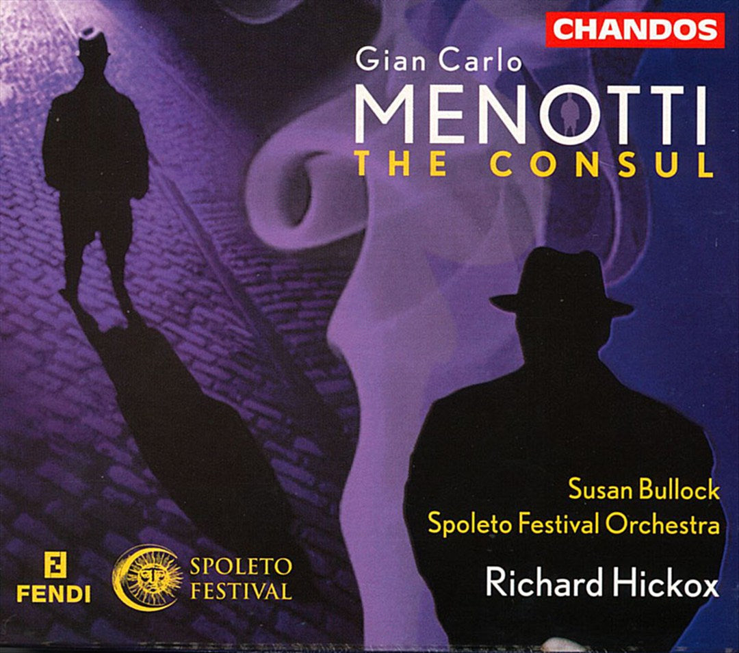 Menotti: The Consul cover art