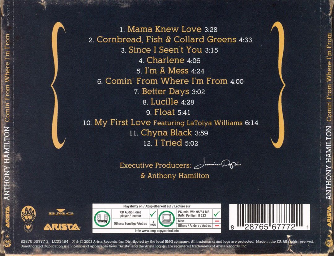 Comin' from Where I'm From cover art
