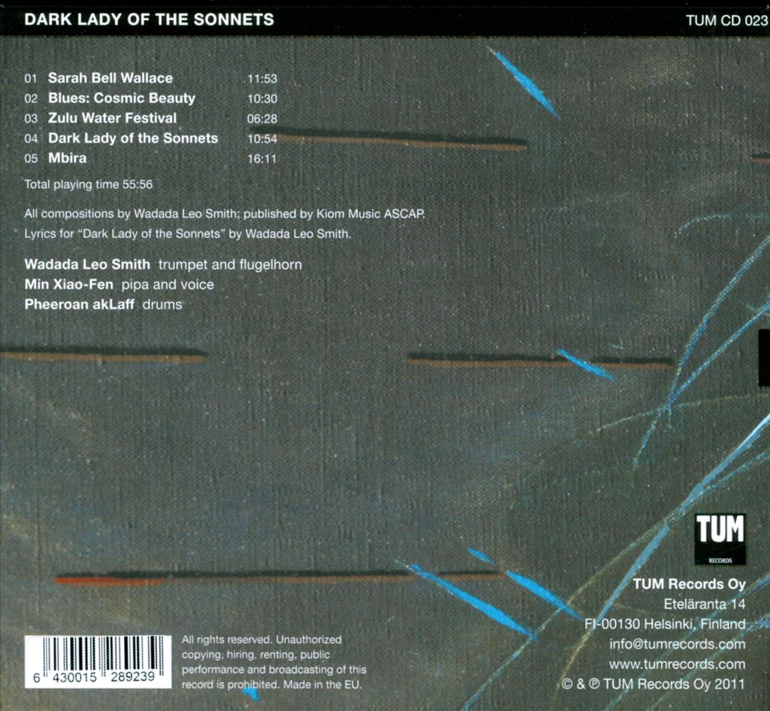 Dark Lady of the Sonnets cover art