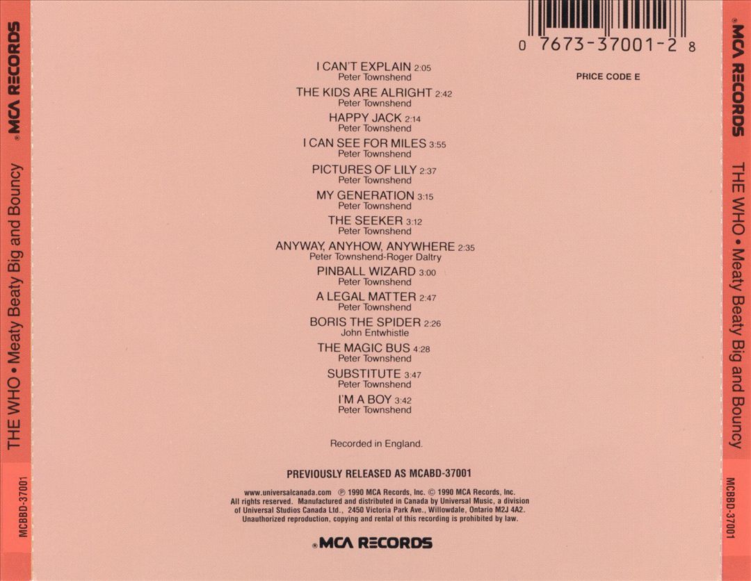 Meaty Beaty Big and Bouncy cover art