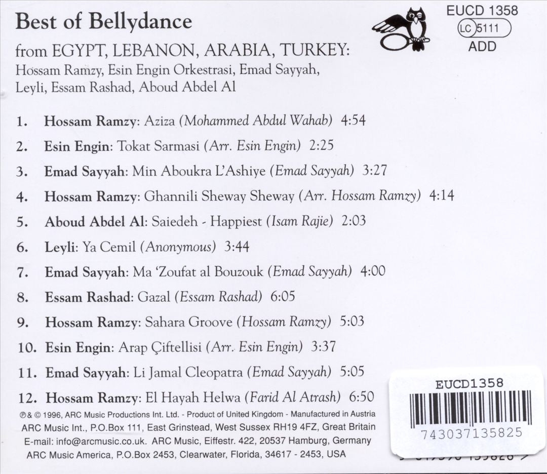 Best of Bellydance [1996] cover art