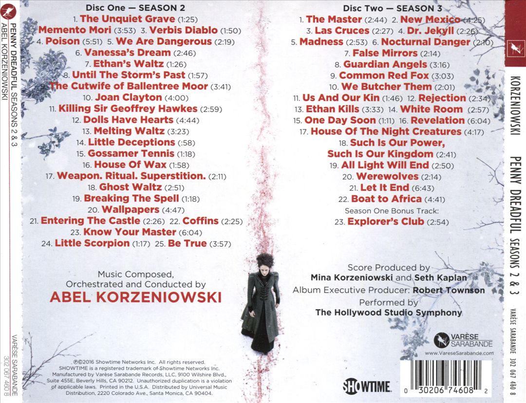 Penny Dreadful: Seasons 2 & 3 [Music from the Showtime Original Series] cover art