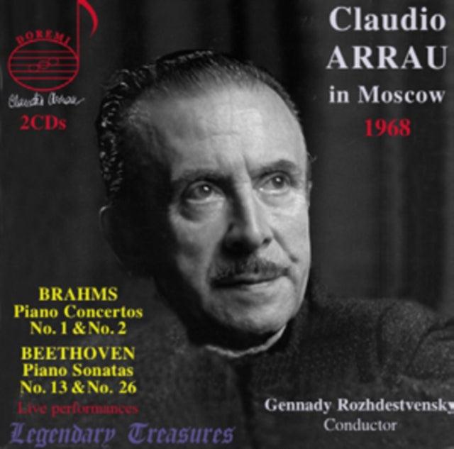 Claudio Arrau, Vol. 1: Brahms Piano Concertos cover art