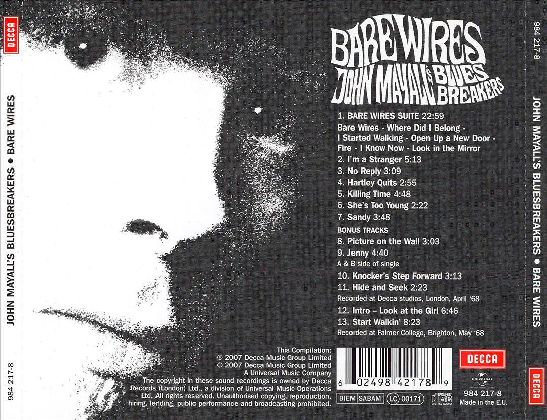 Bare Wires [Bonus Tracks] cover art