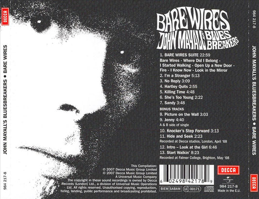 Bare Wires [Bonus Tracks] cover art