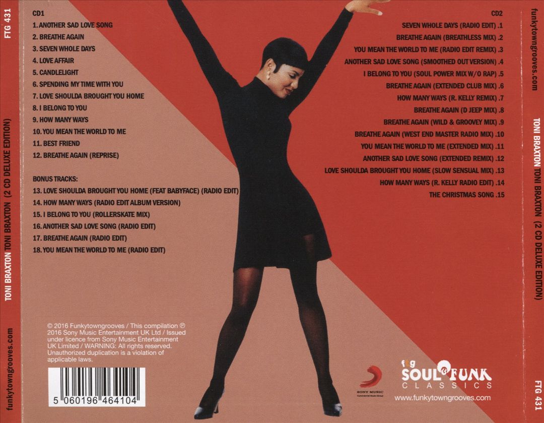 Toni Braxton [Deluxe Edition] [2 CD] cover art