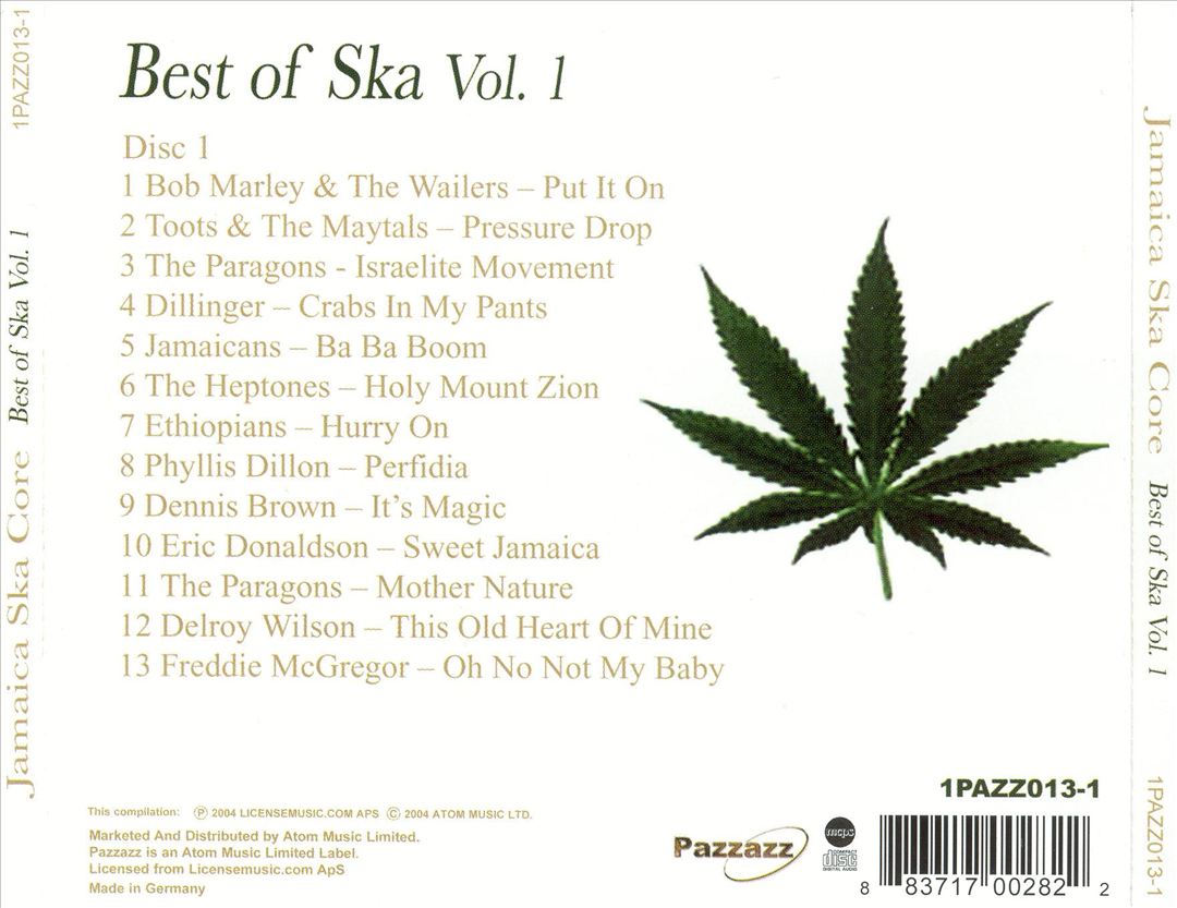 Best of Ska, Vol. 1 [Pazzazz] cover art