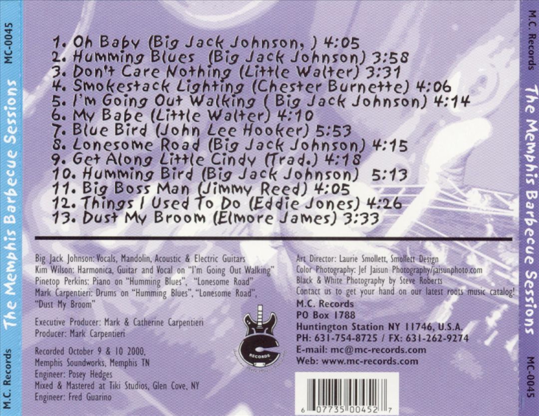 Memphis Barbecue Sessions cover art