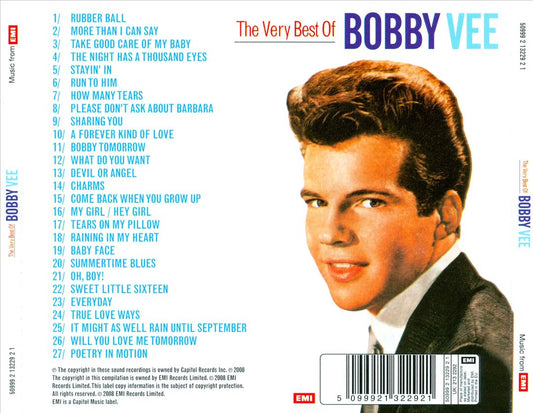 Very Best of Bobby Vee [EMI 2008] cover art