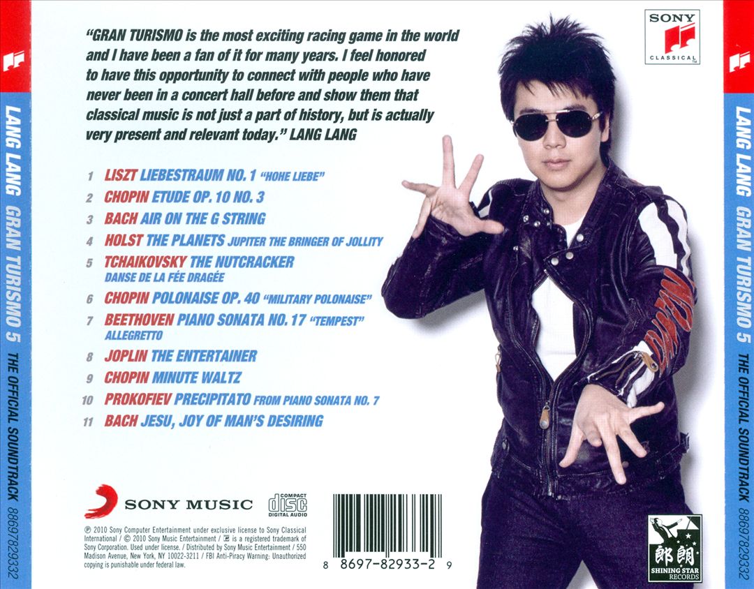 Gran Turismo 5: The Official Soundtrack cover art