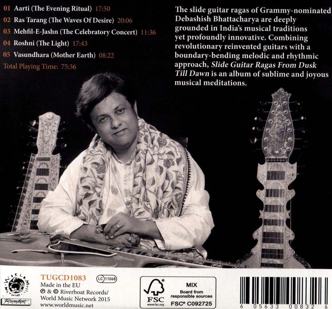 Slide Guitar Ragas from Dusk Till Dawn cover art