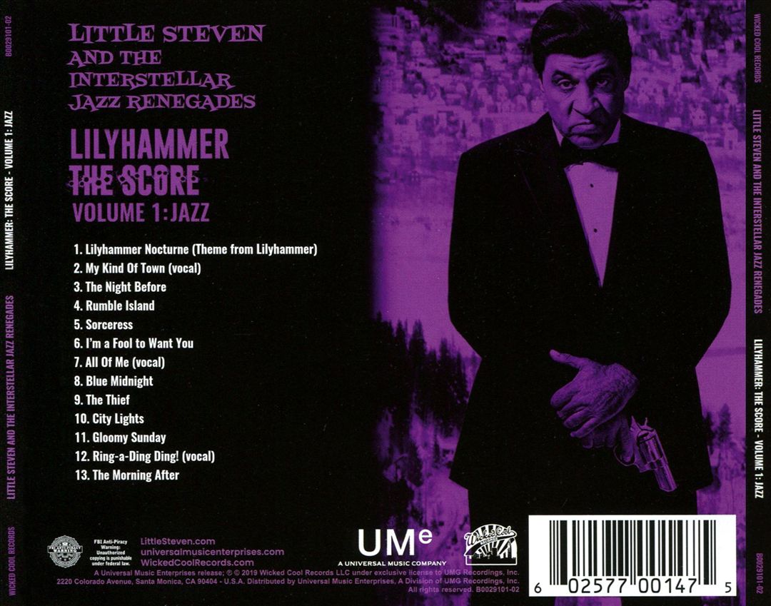 Lilyhammer, The Score, Vol. 1: Jazz [Original TV Soundtrack] cover art