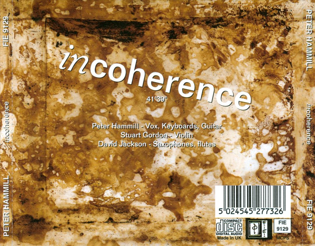 Incoherence cover art
