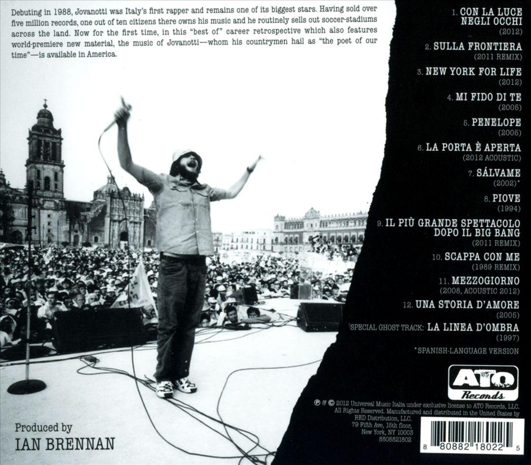 Italia: 1988-2012 cover art