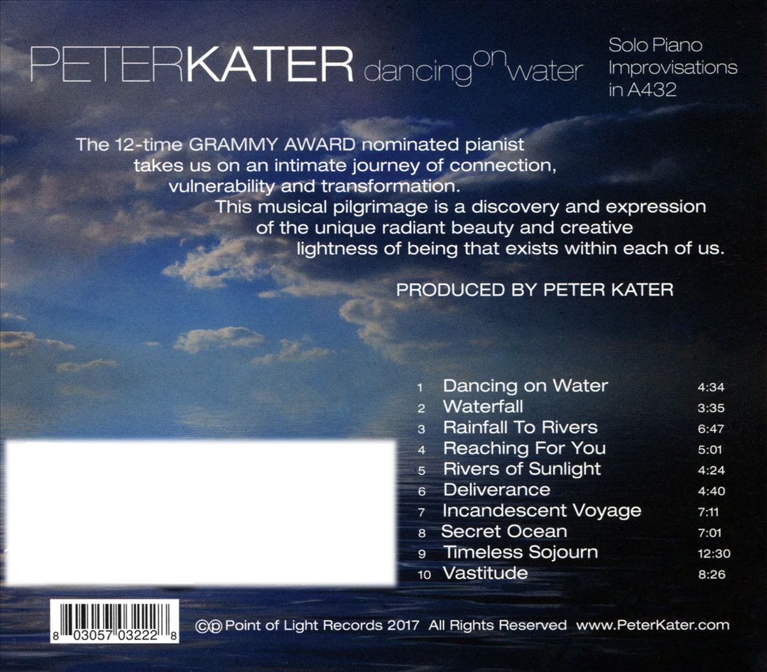 Dancing on Water cover art
