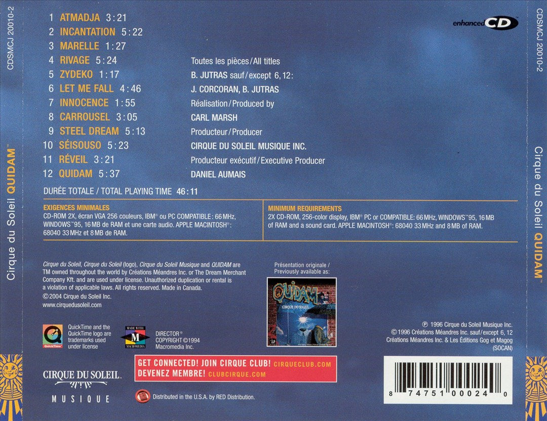 Quidam [Enhanced] cover art