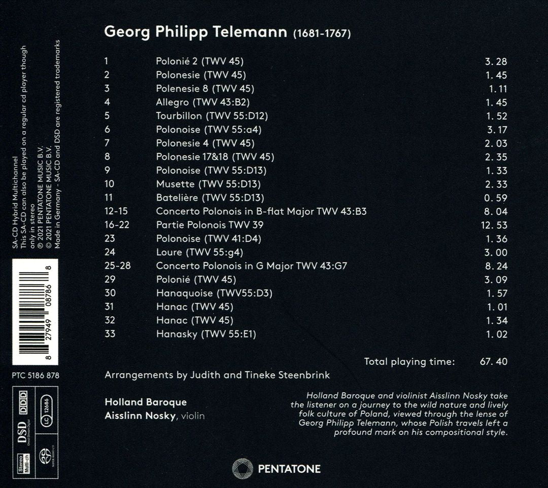 Telemann: Polonoise cover art