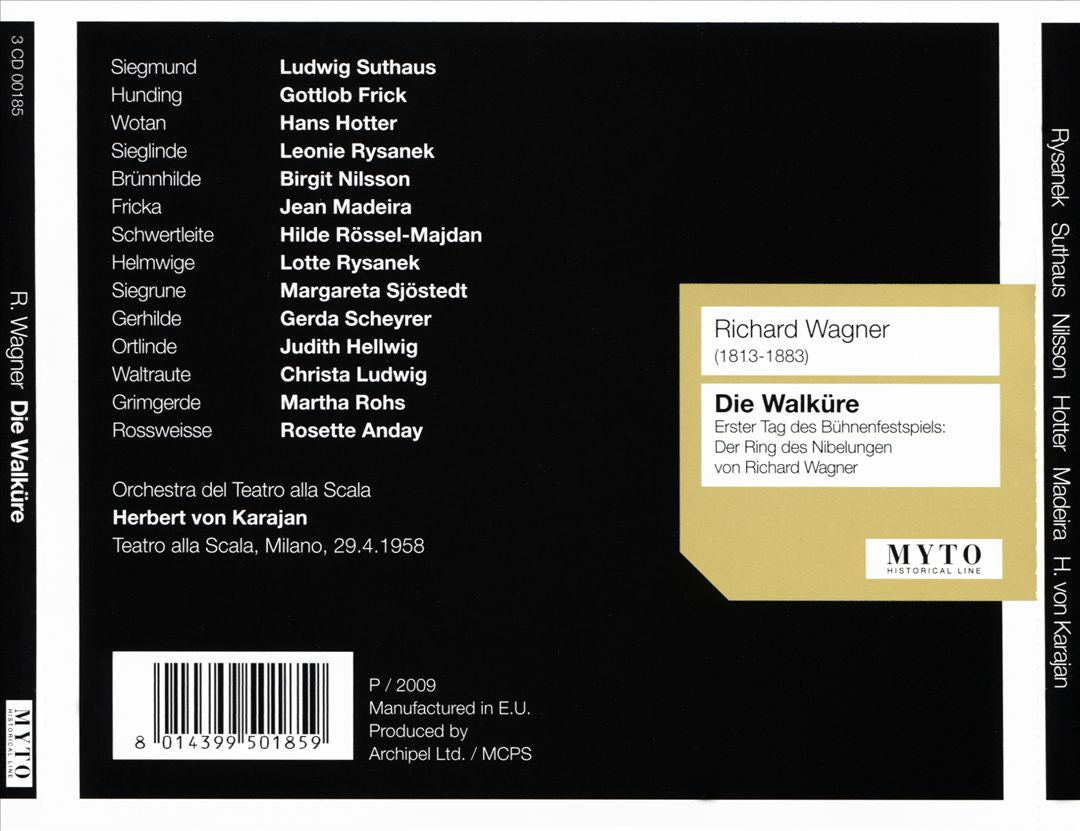 Wagner: Die Walküre cover art