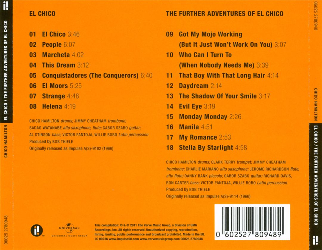 Chico/ The Further Adventures Of El Chico cover art