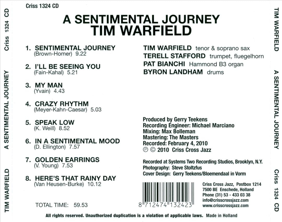Sentimental Journey cover art