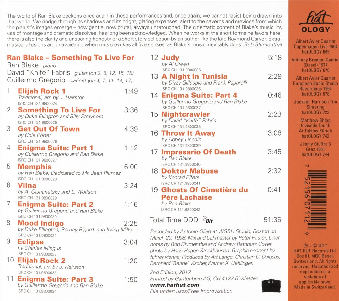 Something to Live For cover art
