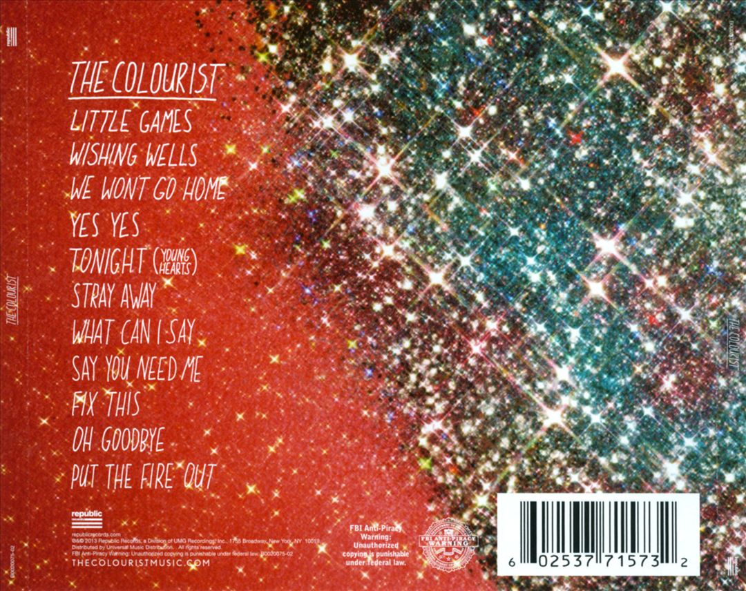 Colourist cover art