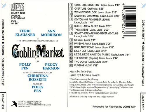 Goblin Market [Original Off-Broadway Cast] cover art