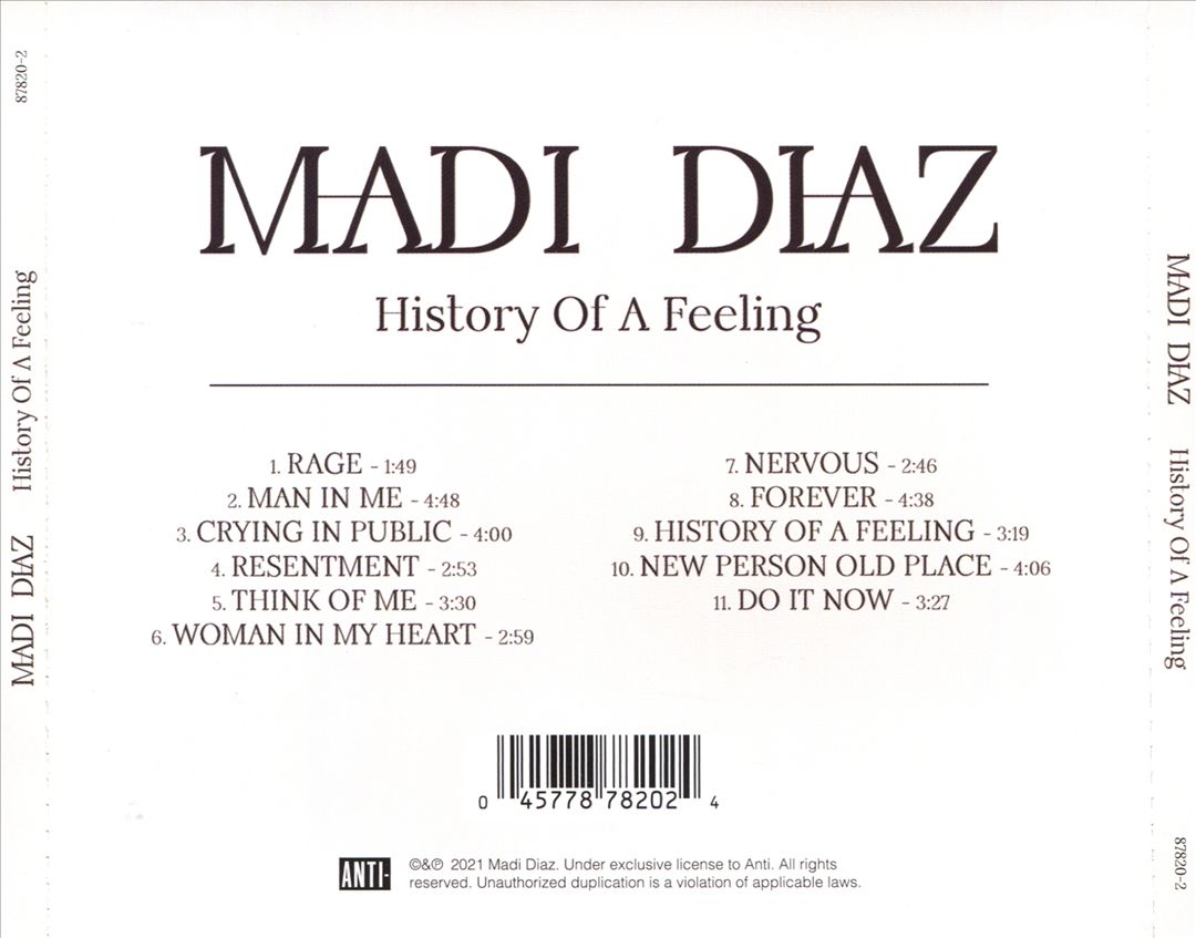 History of a Feeling cover art