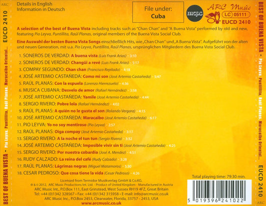 Best of Buena Vista cover art