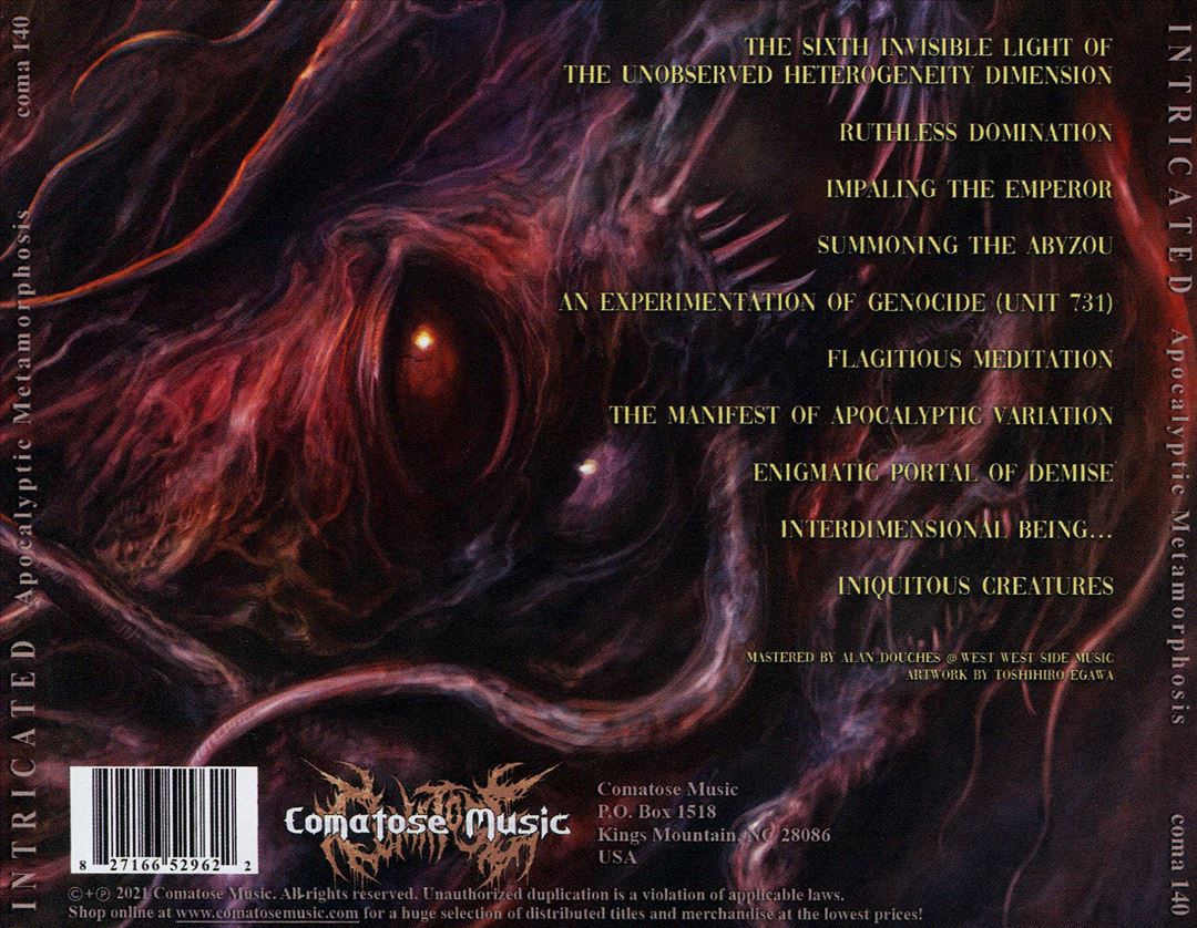 Apocalyptic Metamorphosis cover art