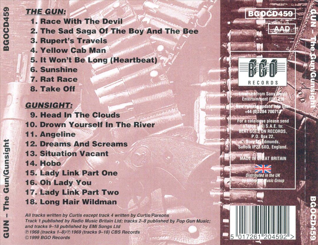 Gun/Gunsight cover art