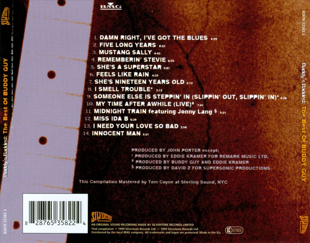 Buddy's Baddest: The Best of Buddy Guy cover art