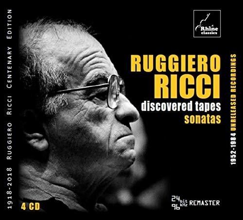 Ruggiero Ricci: Discovered Tapes - Sonatas cover art