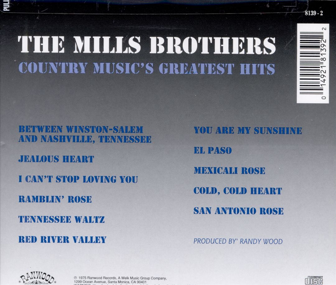 Country Music's Greatest Hits cover art