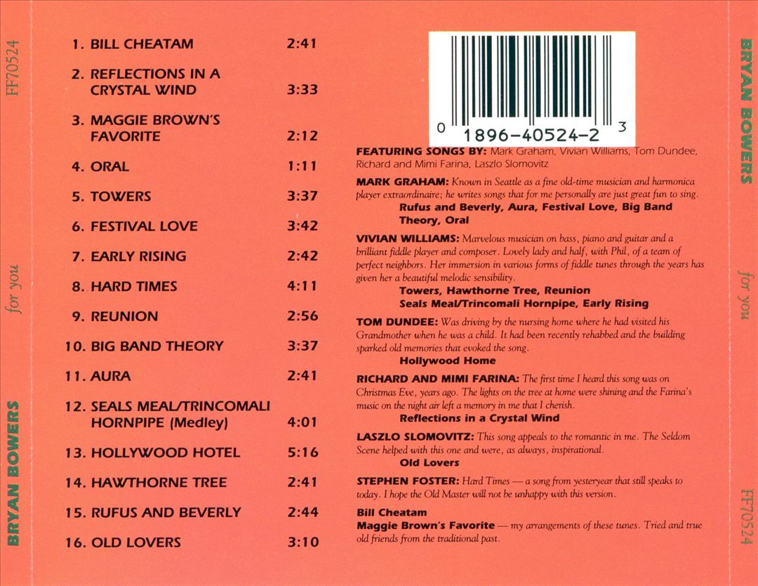 For You cover art