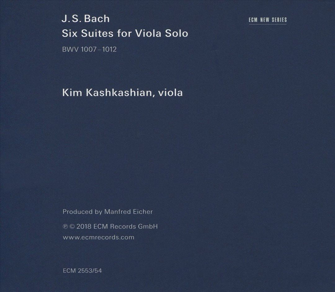 J.S. Bach: Six Suites for Viola Solo cover art