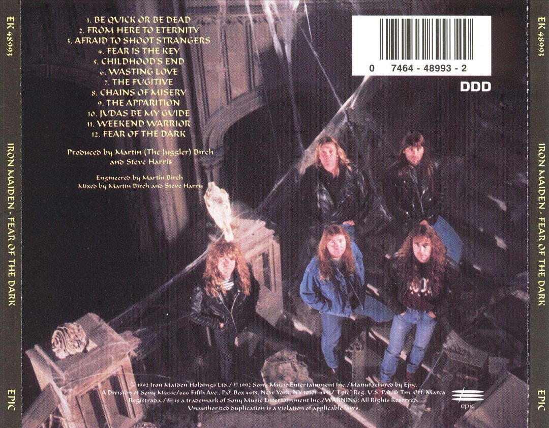 Fear of the Dark cover art