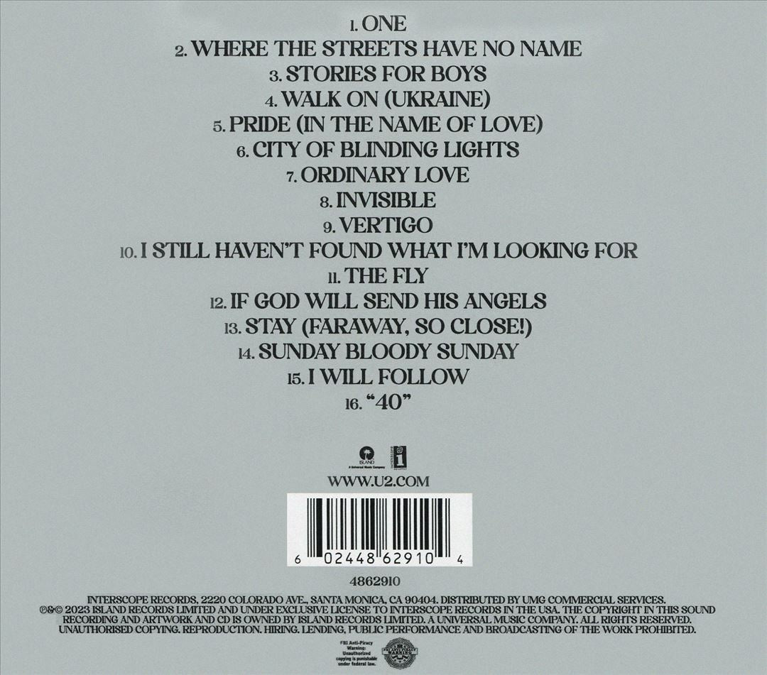 Songs of Surrender cover art