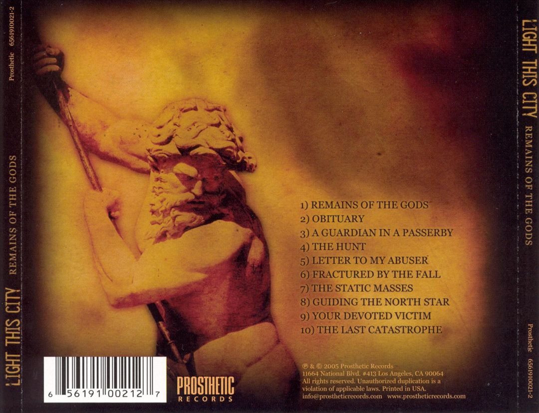 Remains of the Gods cover art
