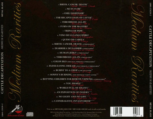 Medium Rarities cover art