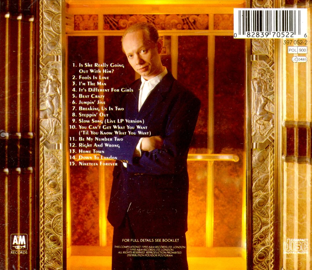 Stepping Out: The Very Best of Joe Jackson cover art