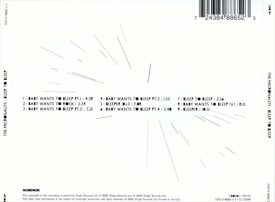 Bleep to Bleep cover art