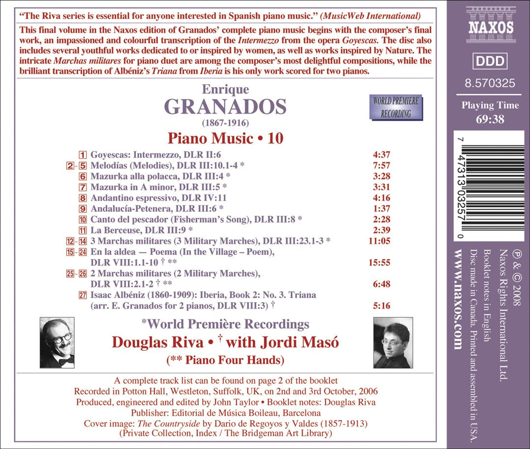 Granados: In the Village cover art