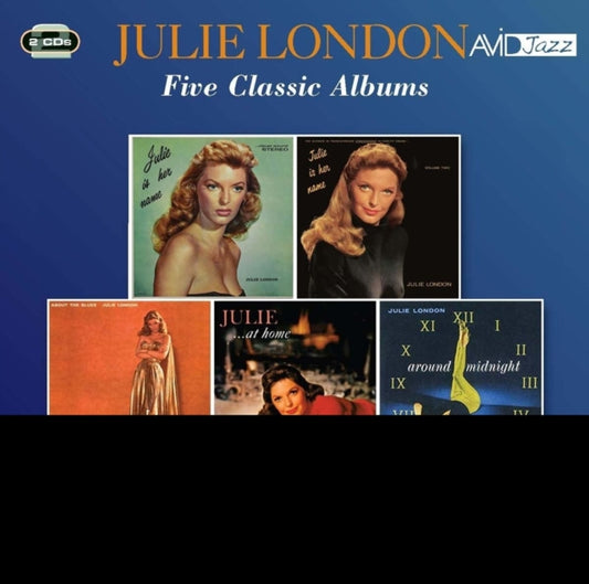 FIVE CLASSIC ALBUMS (JULIE IS HER NAME / JULIE IS HER NAME VOL 2 / ABOUT THE BLUES / JULIEà AT HOME cover art
