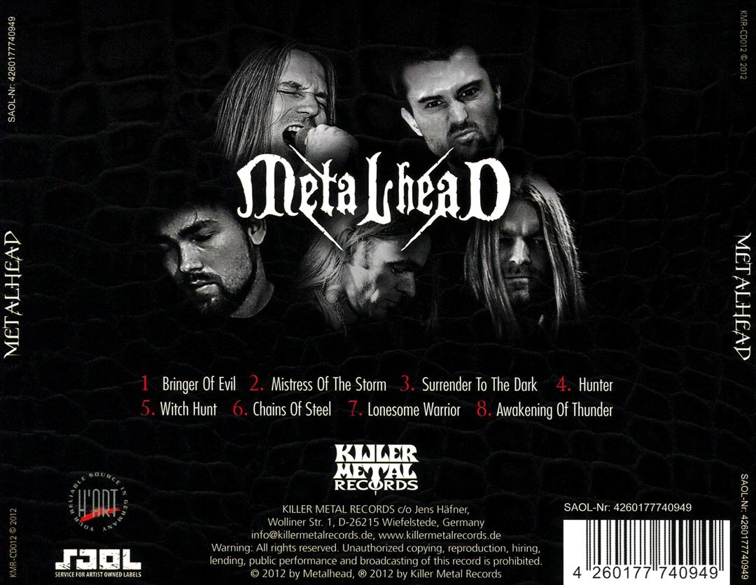 Metalhead cover art