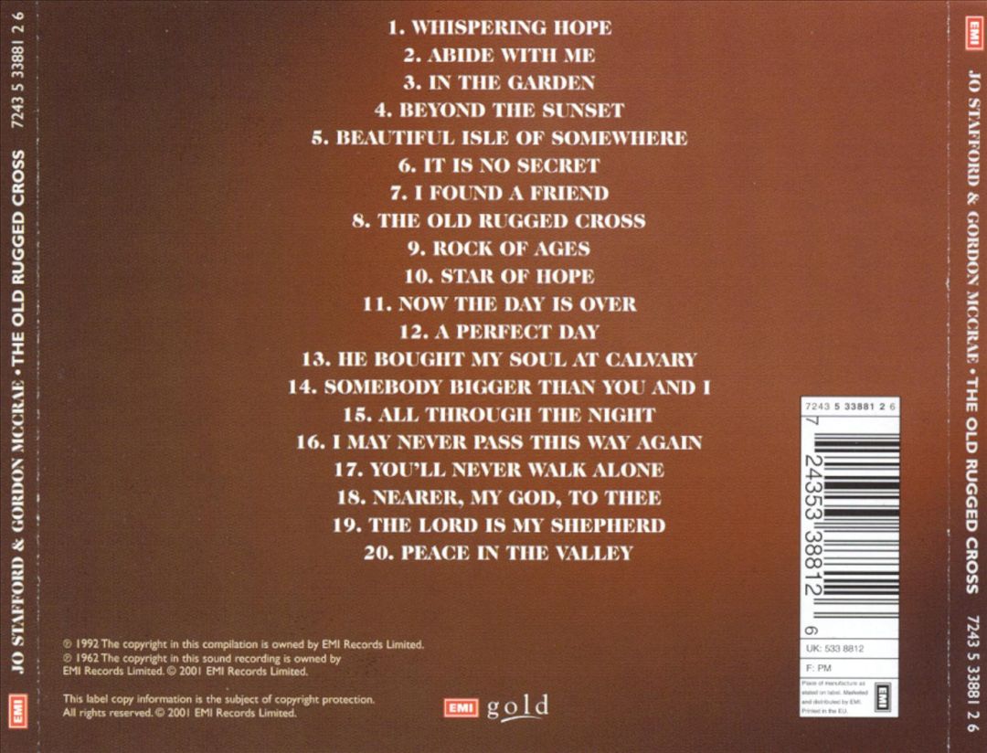 Old Rugged Cross cover art