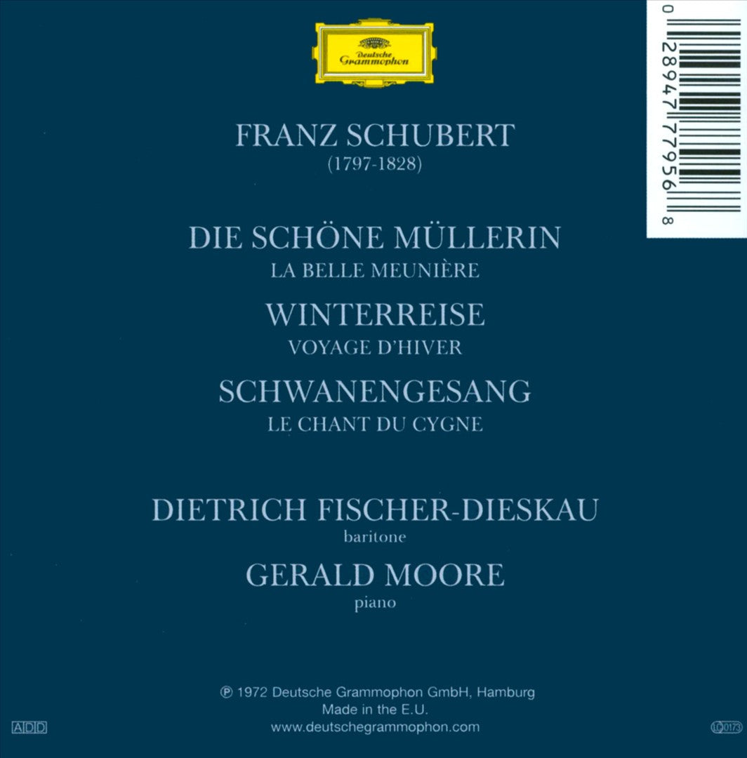 Schubert: The Song Cycles cover art