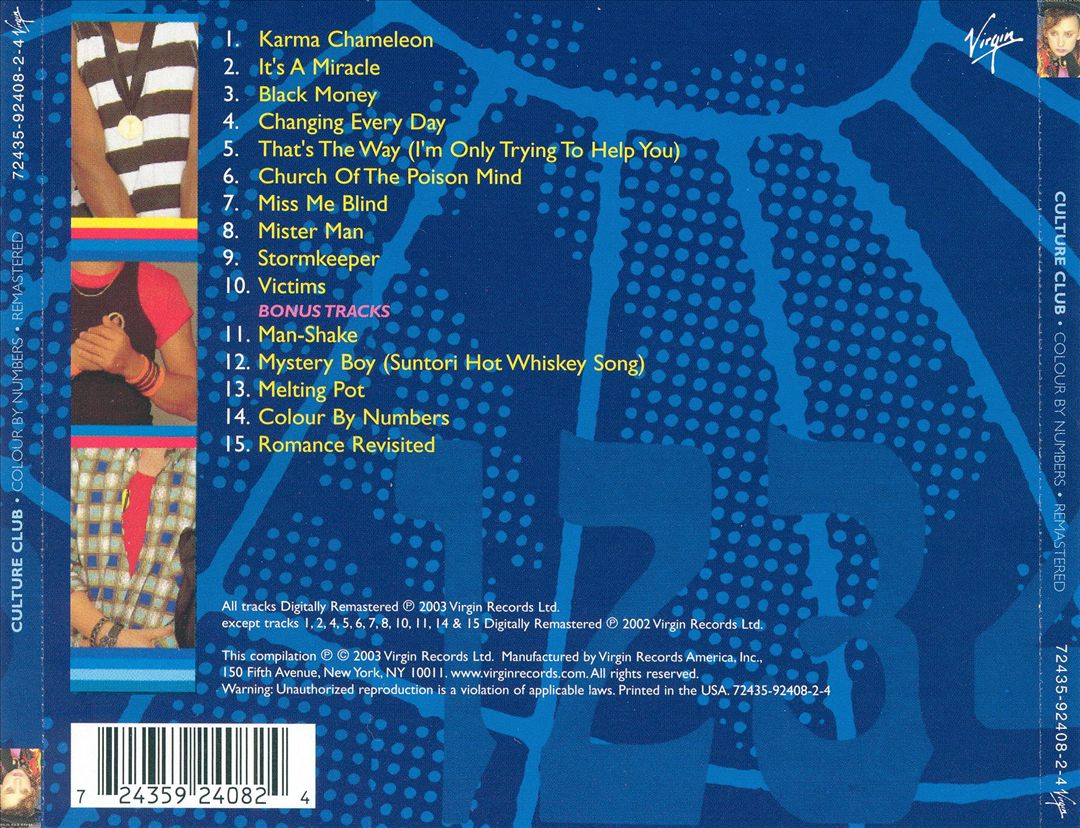 Colour by Numbers [Bonus Tracks] cover art