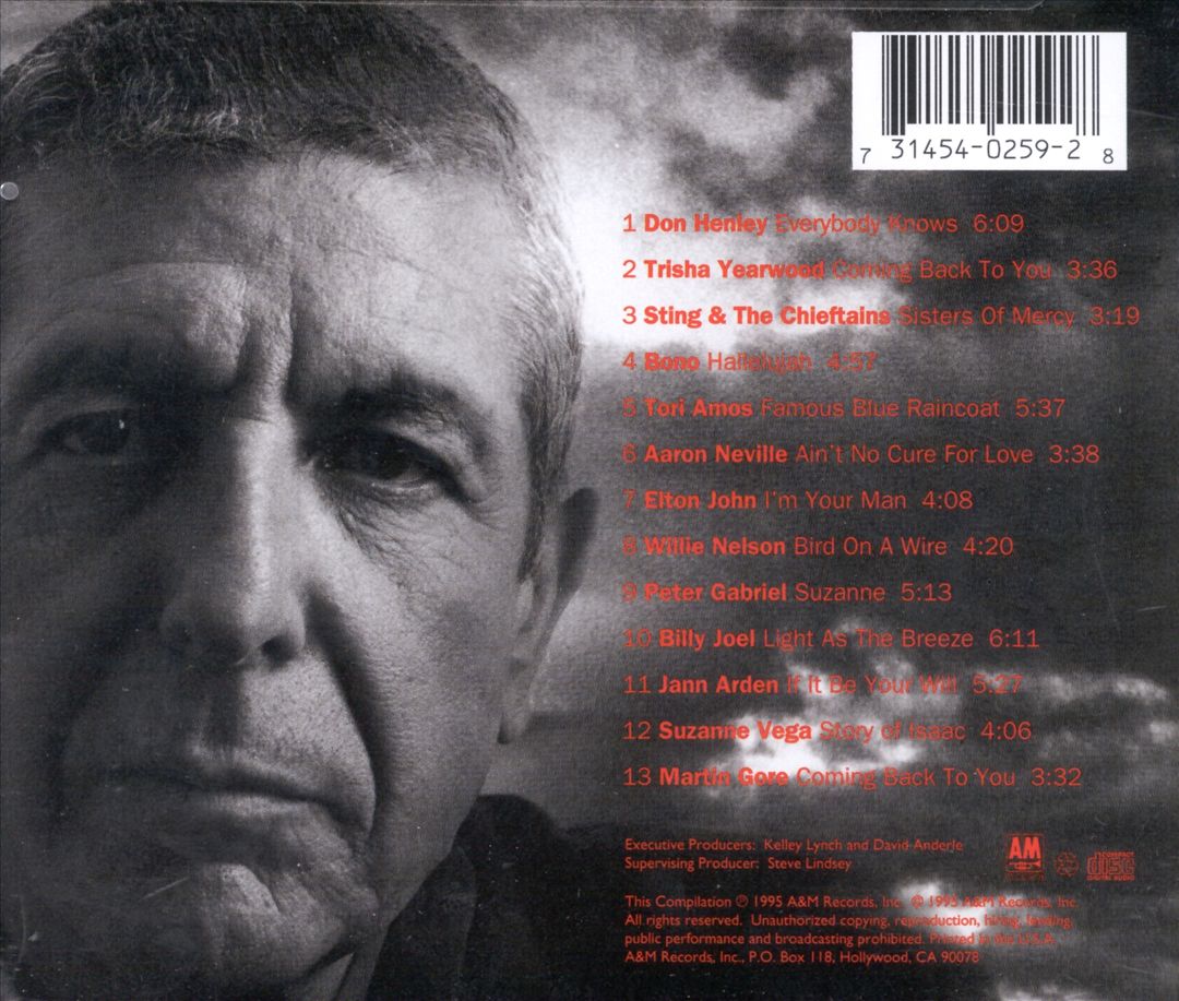 Tower of Song: The Songs of Leonard Cohen cover art