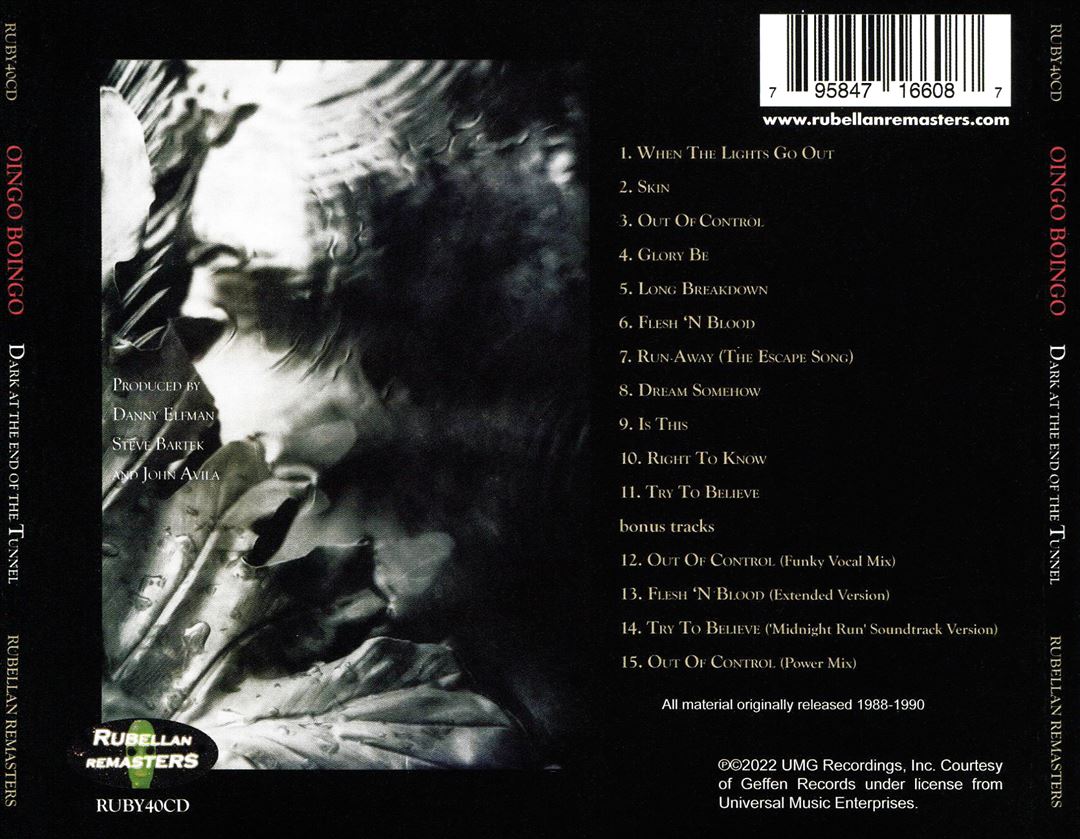 Dark at the End of the Tunnel cover art